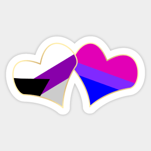 Double Attraction Sticker